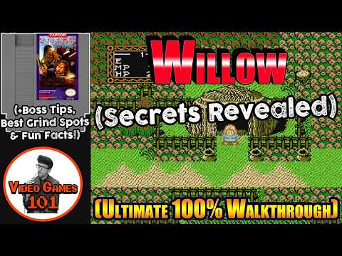 Willow NES Walkthrough | 100% Guide | Video Games 101
