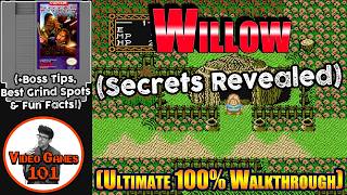 Willow NES Walkthrough | 100% Guide | Video Games 101