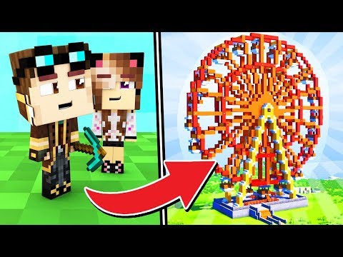 COSTRUIAMO UN PARCO GIOCHI SU MINECRAFT! - Casa di Minecraft LIVE