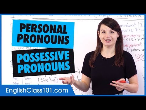 Personal Pronouns and Possessives - Basic English Grammar