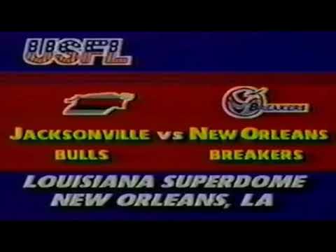 1984 USFL The Big Plays on ESPN Game Highlights Week 17