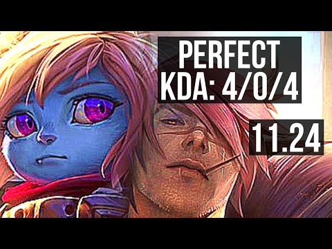 POPPY vs SETT (TOP) | 4/0/4, 2.7M mastery | BR Diamond | 11.24
