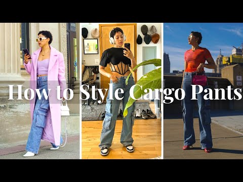 Cargo Pants Outfits For Pear Shaped Women | How to...