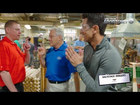 BACKSTAGE DODGERS SEASON 6: Nomar Visits Louisville Slugger
