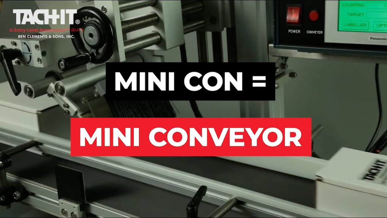 Tach-It Mini Con™ Series: Automated Labeling Solutions