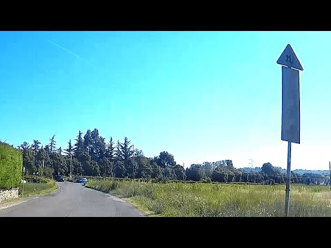 Acqui Terme (AL) dal Ponte Antiche Terme al passaggio a livello di Via della Brondina #acquiterme