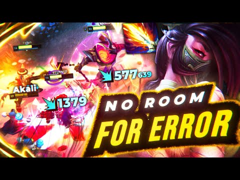 One Mistake = Dead (Akali vs Vladimir)