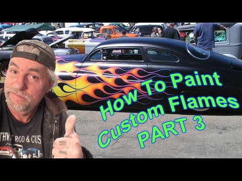 How To: Paint Flames For Beginners - Custom Paint Tech Tips - Part 3