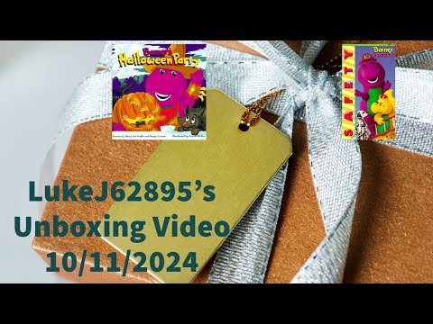 LukeJ62895's Unboxing Video - 10/11/2024