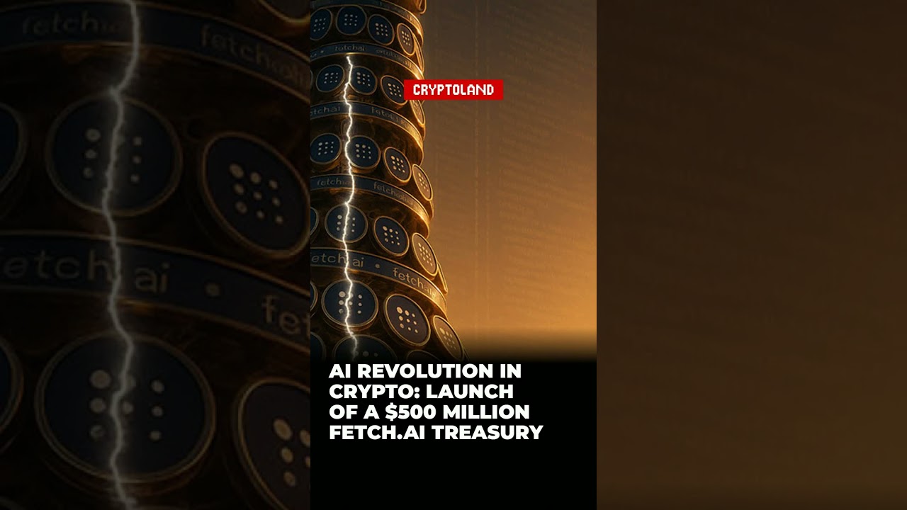 AI Revolution in Crypto: Launch of a $500 Million Fetch.ai Treasury