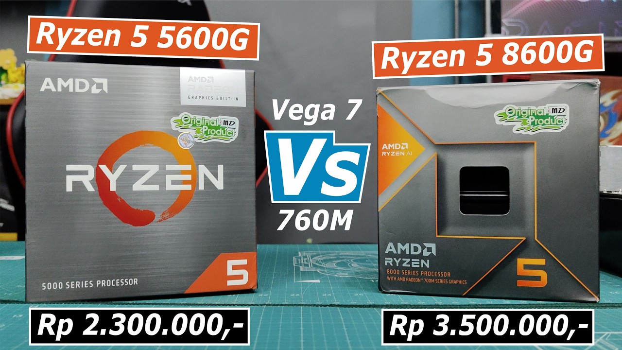 Perbandingan AMD Ryzen 5 5600G VS Ryzen 5 8600G Seberapa Jauh Perbedaaan Performanya?