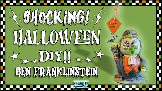 SHOCKING HALLOWEEN DIY! Meet Ben Franklinstein! It's Always Halloween Collaboration