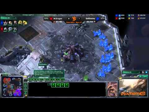 Playhem Showmatch: QxGDestiny (Z) vs MilleniumDragon (T) - Game 2