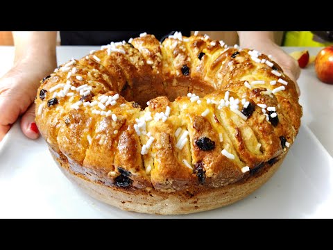 APPLE AND RAISIN JARED DONUT VERY SOFT easy and fast