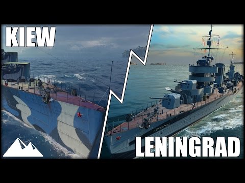 KIEW / LENINGRAD, traurige Siege - World of Warships | [Division] [Ger] [60fps]