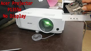 Projector Acer P1355W Fix No display
