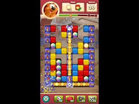 Toon Blast Level 7570 - NO BOOSTERS 🐻🐺🐱 | SKILLGAMING ✔️