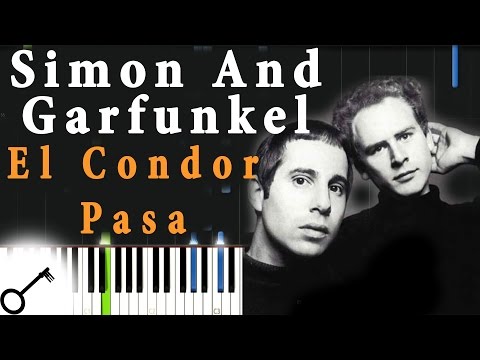 El Condor Pasa (If I Could) - Simon & Garfunkel piano tutorial