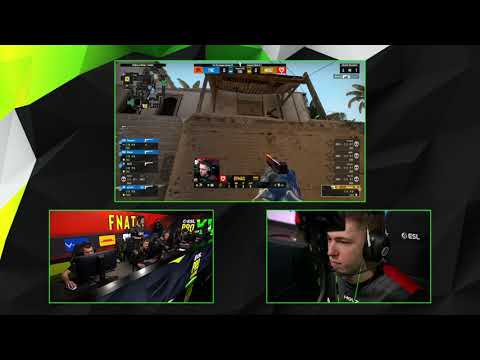 fnatic vs Mouz - Bymas almost 1v5 clutch - ESL Pro League | CSGO