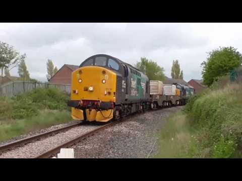37716/37218 6c52 Heysham - Sellafield flasks,  21st April 2017 THRASH !!