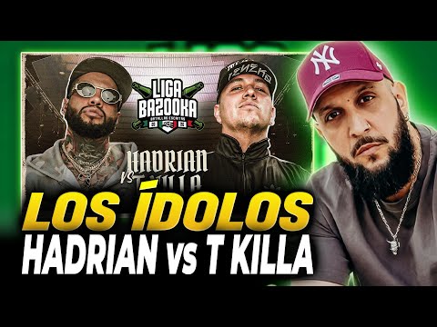 🔥 HADRIAN vs T KILLA 🔥 LA VIEJA ESCUELA DE MEX 🔥 #LIGABAZOOKA MÉXICO