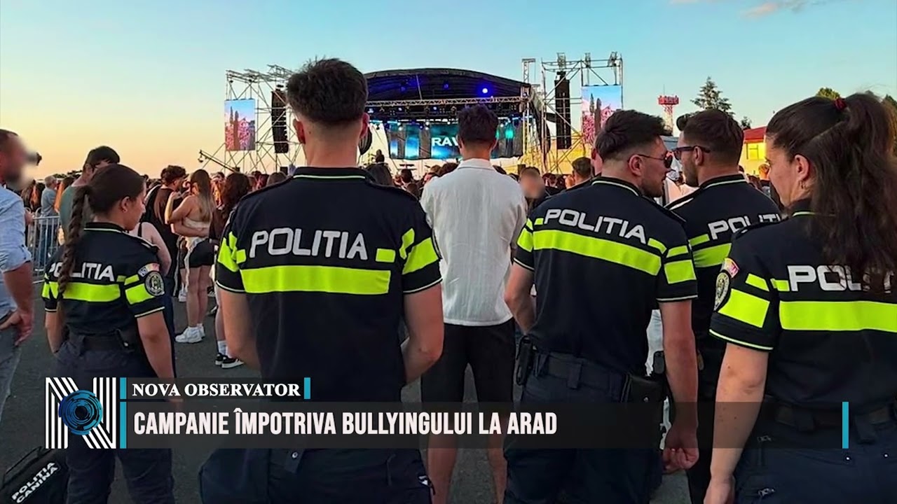 Campanie împotriva bullyingului la Arad