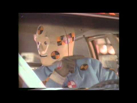 Still frame from Vince and Larry, the Crash Test Dummies ("You Could Learn a Lot from a Dummy") (U.S. Department of Transportation (NHTSA) / Ad Council, 1985)