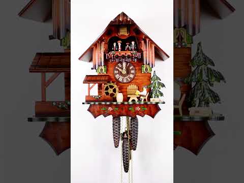 August Schwer Black Forest Cuckoo Clock (4.0442.01.C)