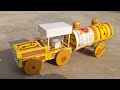 How To Make Matchbox Water Tank Tractor Tractor Kaise Banate Hain How To Make Matchbox Tractor