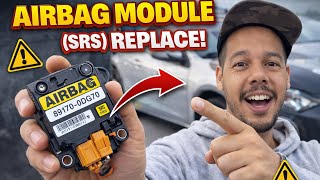 How to Replace air Bag Module SRS on 2020 Toyota Yaris