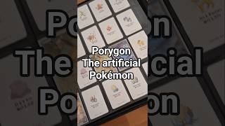 Porygon: The Artificial Pokémon 👾 #pokemon #pokemoncards #Pokédex #pokémontcg