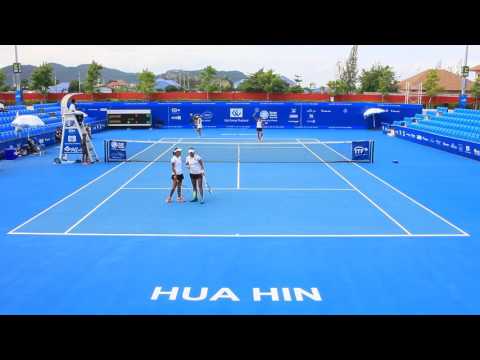 Nudnida Luangnam / Varunya Wongteanchai (THA)ITF Women's Circuit 21-10-59