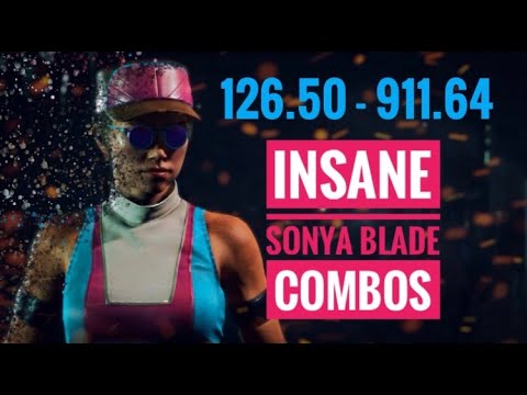 Sonya MK11 Combo Tutorial + Tips/Guide
