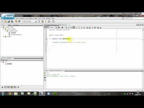 Understanding Java Creating Multiple Classes No Parameters Tutorial 11
