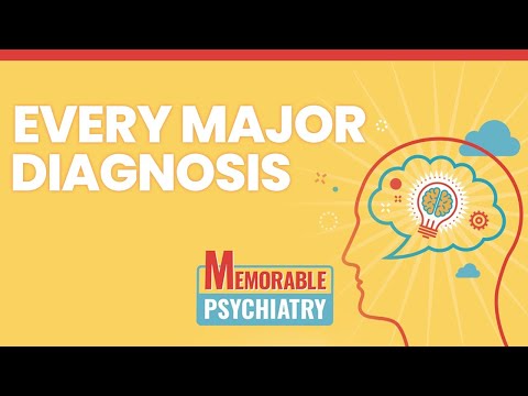 Mnemonics for Every Major Psychiatric Diagnosis! (Memorable Psychiatry Lecture)