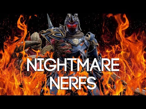 SOULCALIBUR VI - Draethion Goes Over Nightmare's Nerfs | 12.17.2018