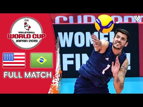 USA 🆚 Brazil - Full Match | Men’s Volleyball World Cup 2019