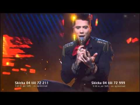 Brolle "7 Days And 7 Nights" Melodifestivalen 2011 - Finalen (Eurovision Song Contest 2011)