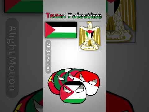 Team Israel 🇮🇱 vs. Team Palestine 🇵🇸
