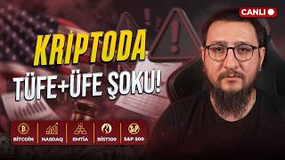 ABD TÜFE ve ÜFE Şoku! Bitcoin, Kripto ve Altcoinlerde Düşüş Derinleşir mi? (🔴)