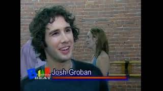 Josh Groban short interview about CHESS 2003 for the Actors Fund
