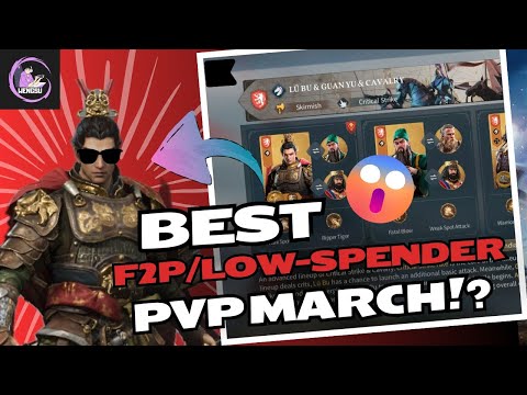 AOEM | The Best F2P/Low-Spender PvP March? A Complete Guide on S1-S2 & S4 To Warrior Cav LuBu March.