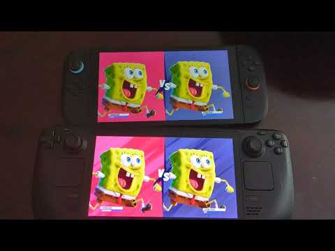 Nintendo Switch 2 vs Steam Deck OLEd - Nickelodeon All Star Brawl 2 (NASB2) - Performance comparison