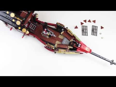 LEGO Ninjago 70738 Final Flight of Destiny's Bounty   Speed Build