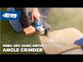 Kreg 20V Ionic Drive&trade; 4 1/2 - 5 Angle Grinder Kit