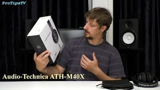 Audio-Technica ATH-M40X - відео 2