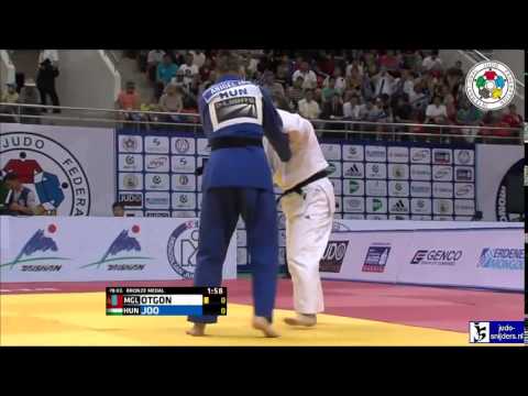 Judo 2014 Grand Prix Ulaanbaatar: Otgon (MGL) - Joo (HUN) [-78kg] bronze