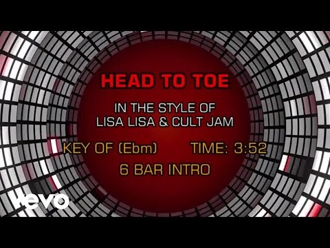Lisa Lisa & Cult Jam - Head To Toe (Karaoke)