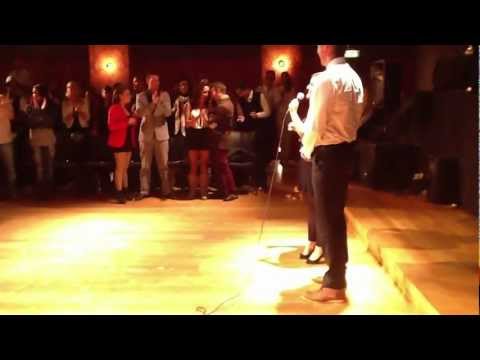 Bachatastars Europe Grand Finale 2012 - Rocio teaching the public to dance Sevillanas