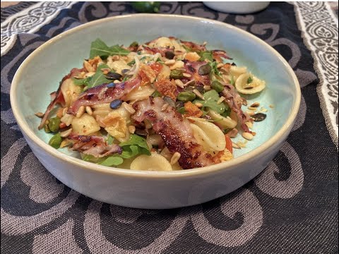 Pasta mit Rucola und Bacon -  Stefan Marquard @ Home "ungeschminkt &  ungeschnitten